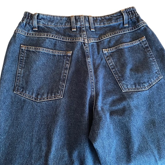L.L. Bean Denim - LL Bean Original Fit Relaxed 14 Petite Jeans Ultra High Rise Comfort Tapered Leg